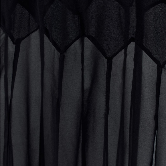 Zara limited edition celeb style semi sheer strapless dress - Picture 13 of 13